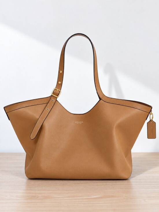 Coach Handbags - NWT Coach CAM00 Gramercy Natural Grain Leather Tote Bag